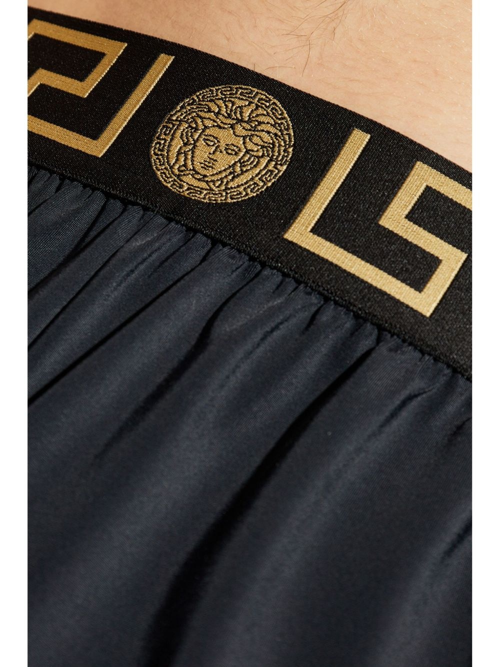 Greca-waistband shorts - 5