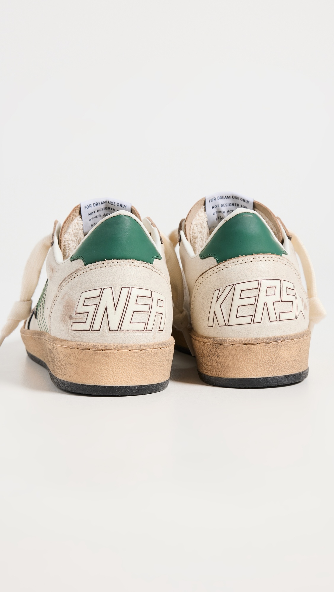 Ball Star Leather Upper Star And Heel With Signature Foxing Sneakers - 3
