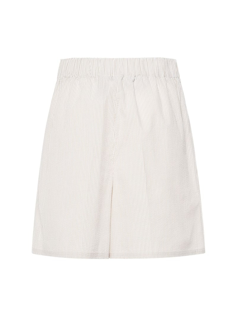 Canale seersucker cotton shorts - 5