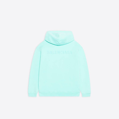 BALENCIAGA Men's Logo Hoodie Medium Fit in Green outlook