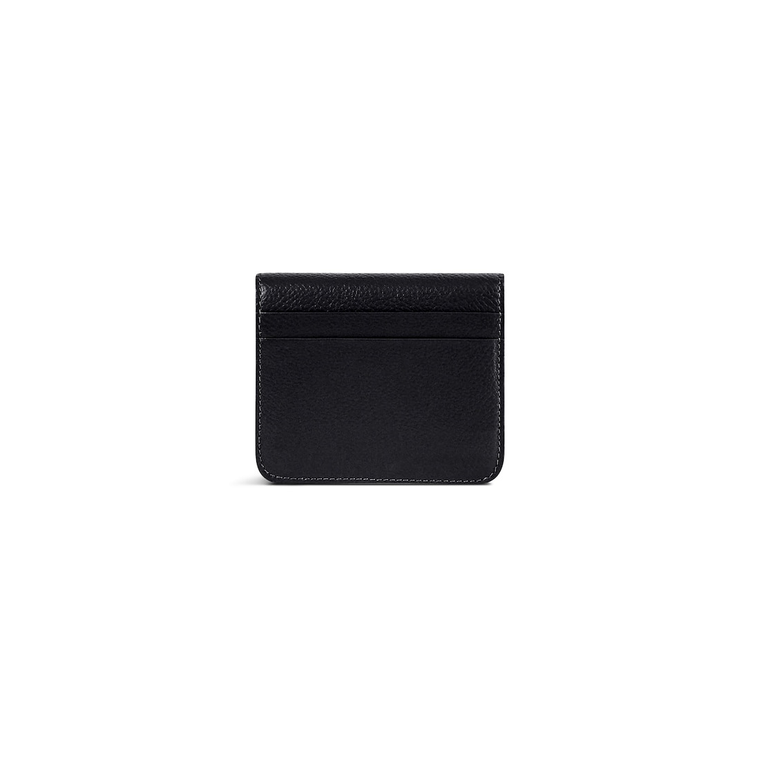 Cash Flap Coin And Card Holder in Black - 2