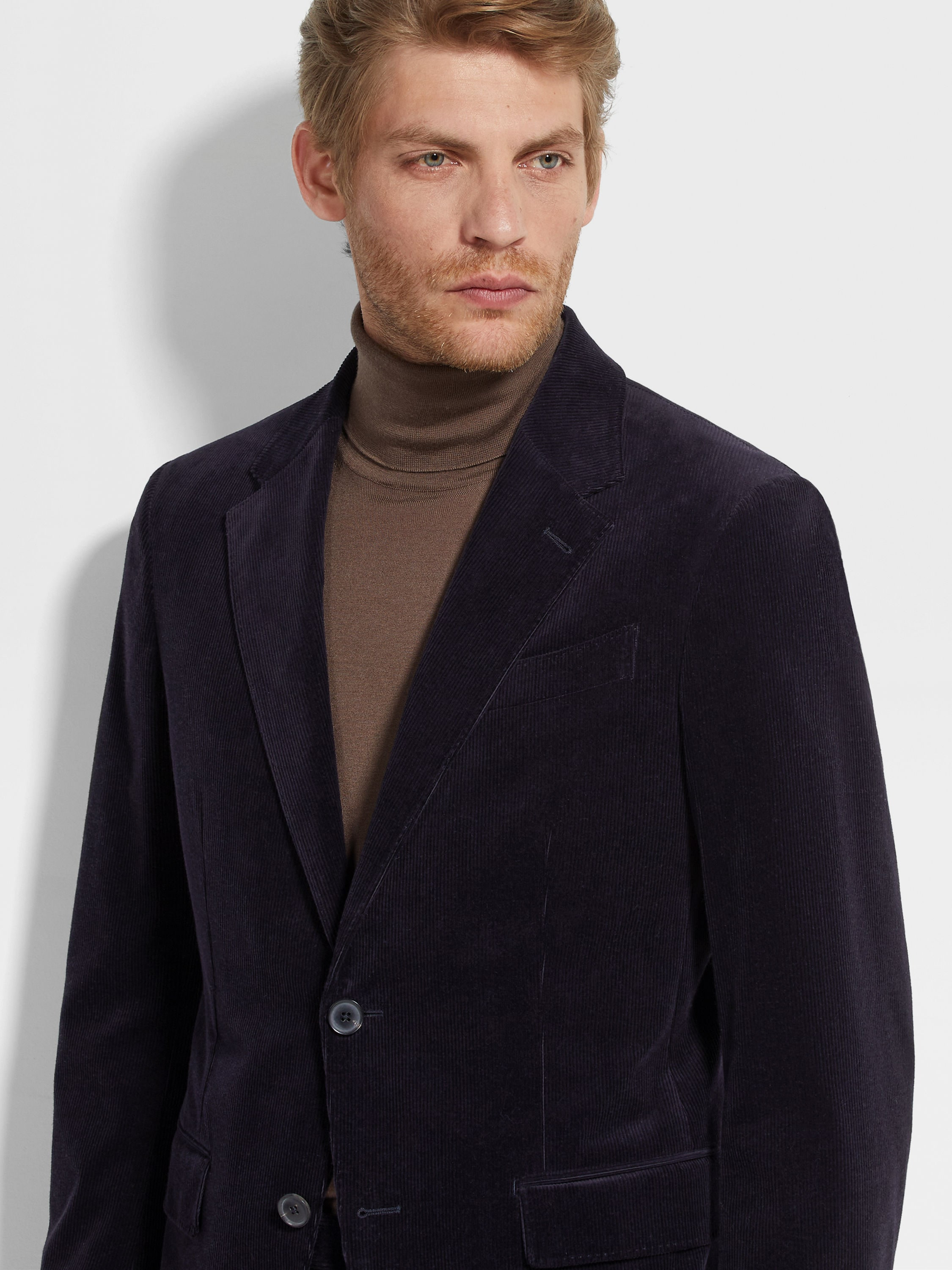 NAVY BLUE CASHCO JACKET - 3