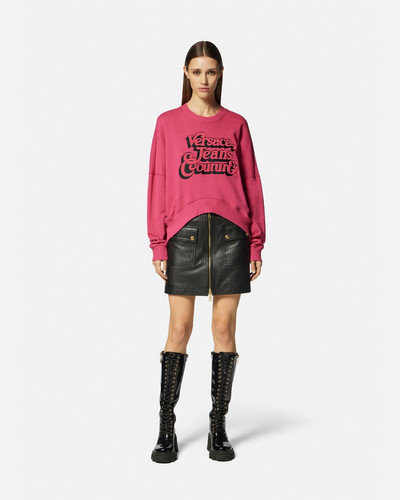 VERSACE JEANS COUTURE Logo Asymmetrical Sweatshirt outlook