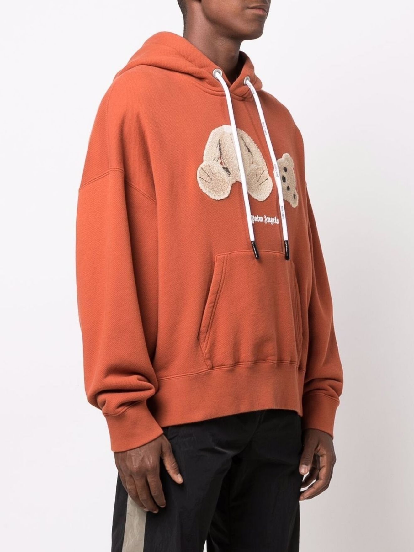 bear-motif hoodie - 3