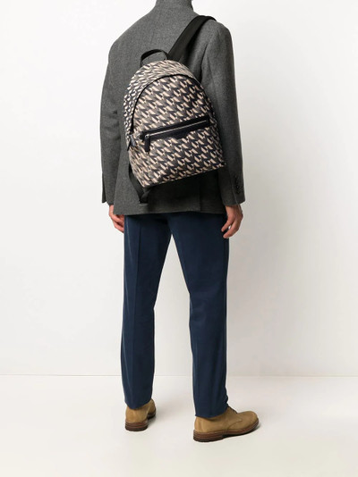 Mulberry logo-print monogram backpack outlook