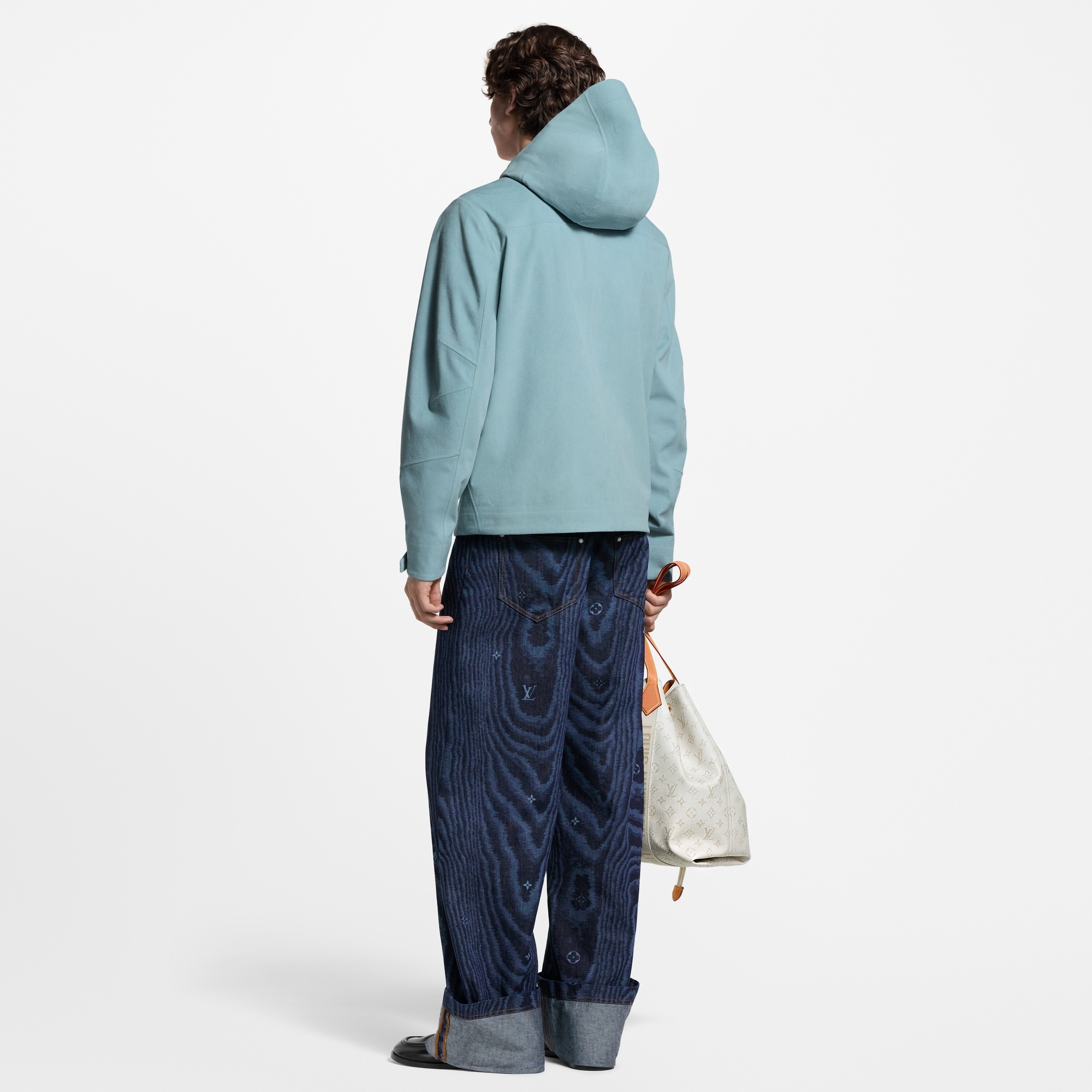 Technical Velvet Rain Jacket - 3