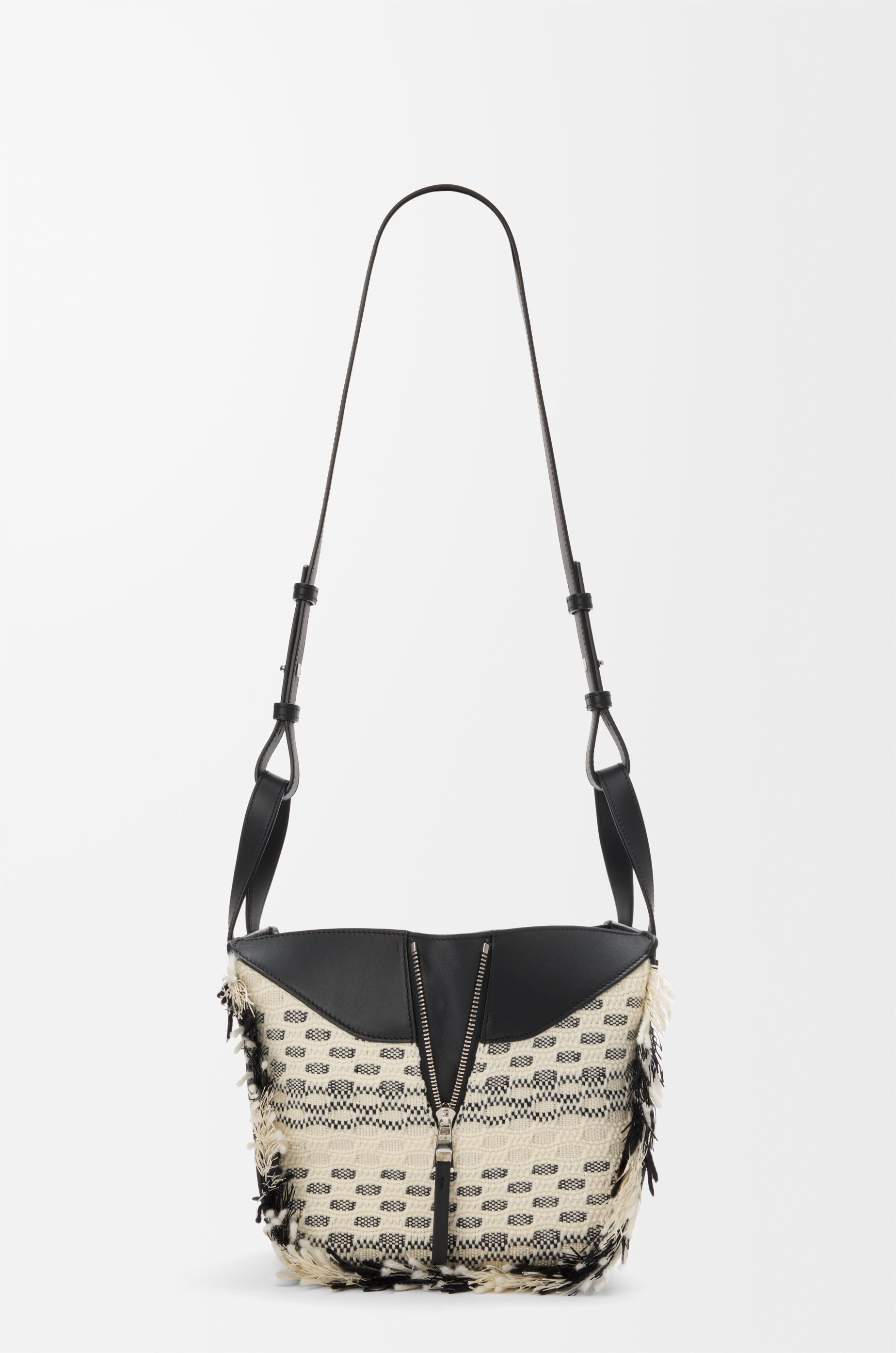 Compact Hammock bag in woven textile - 7