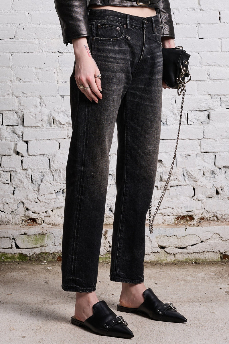 ROMEO JEAN - ETON SELVEDGE BLACK 5