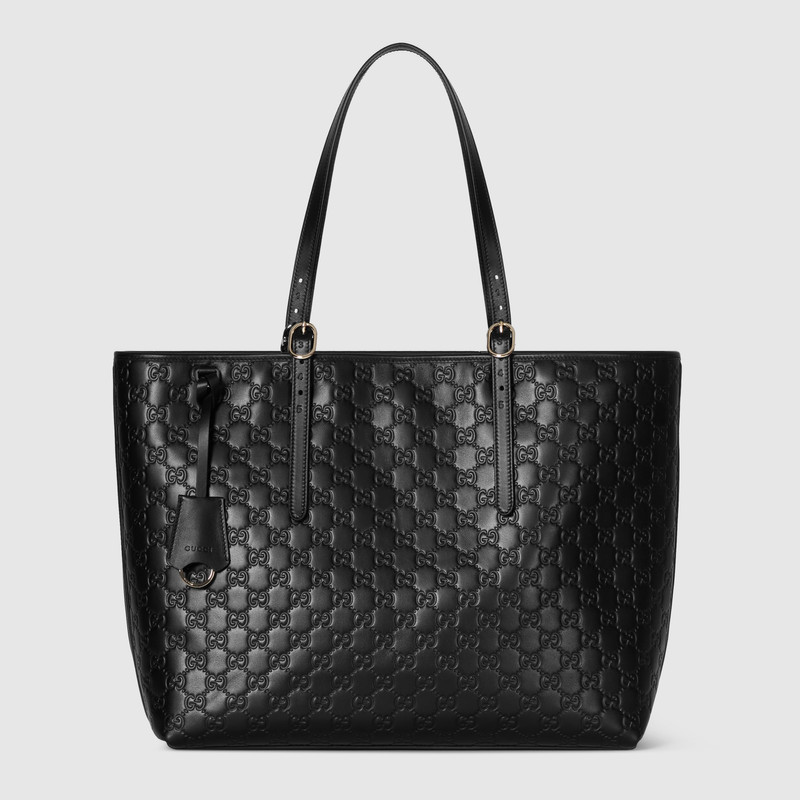 GG Emblem large tote bag 1