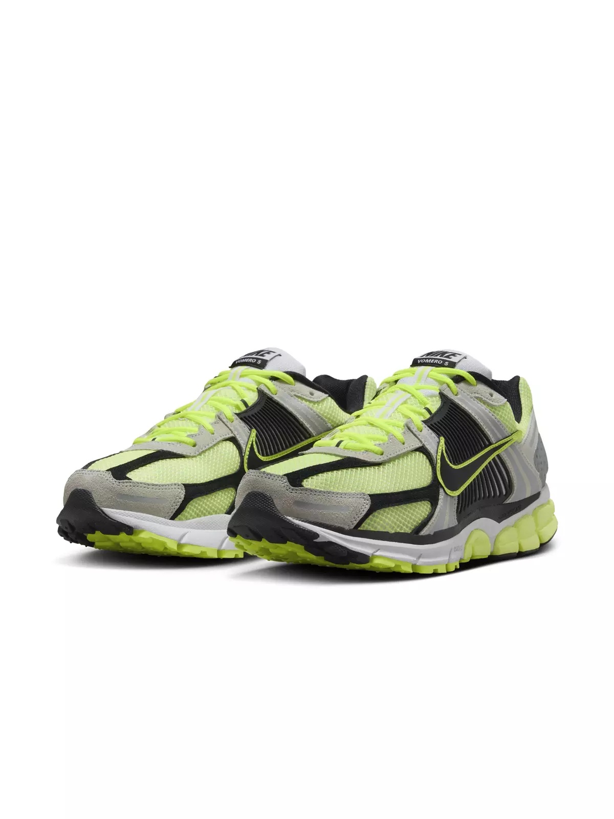 Zoom Vomero 5 "Volt/White/Metallic Platinum/Black" Men's Shoe - 3