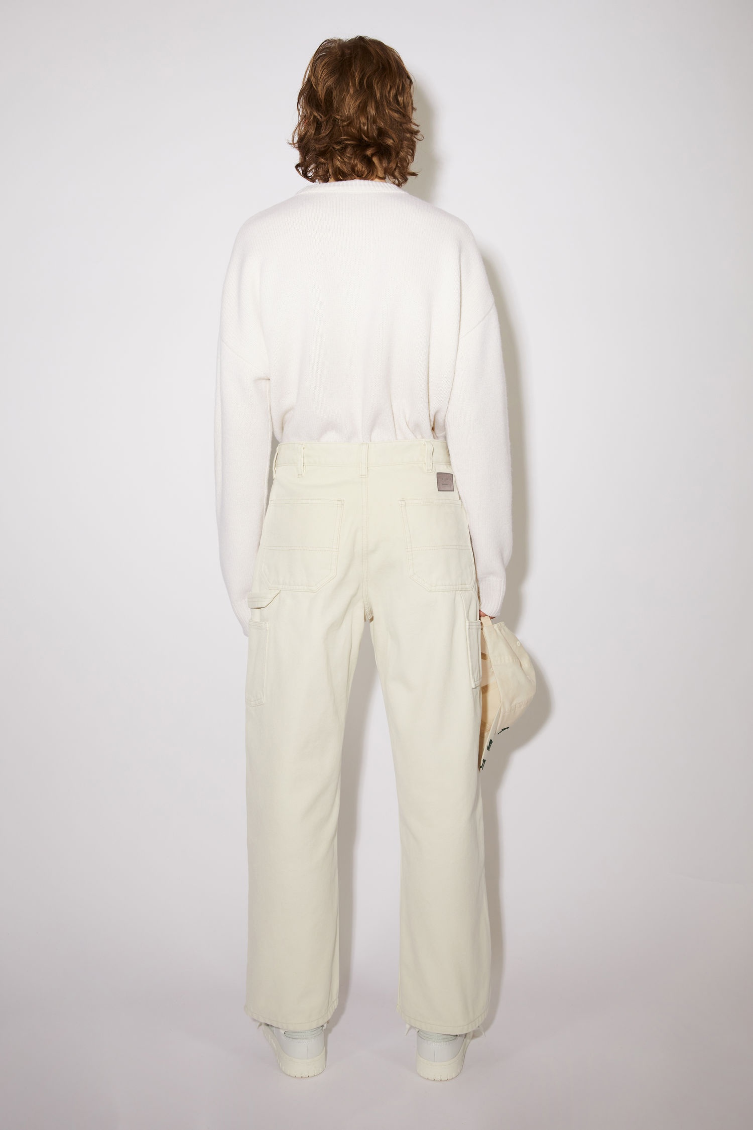 Workwear trousers - Oat beige - 3