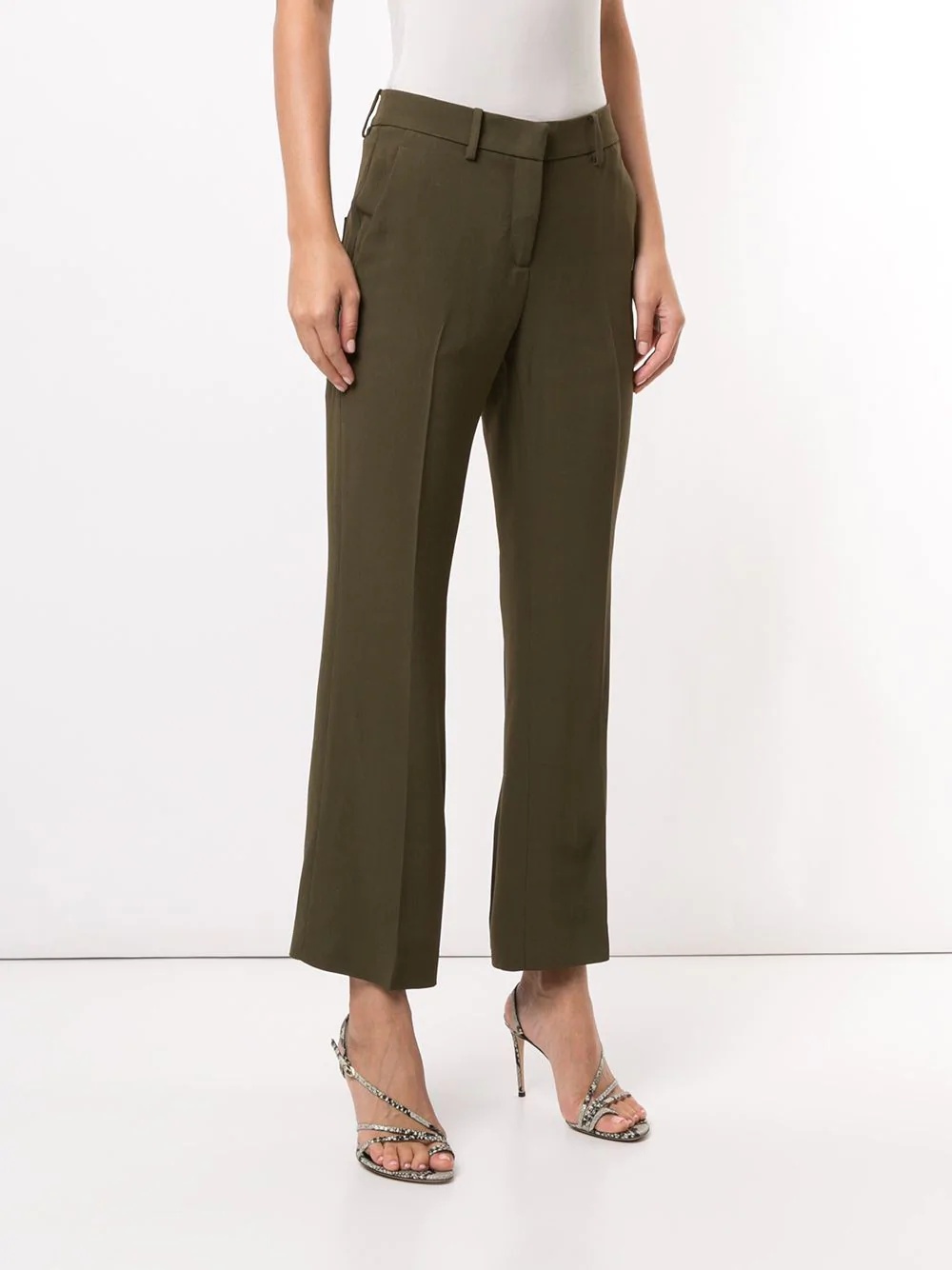 cropped tailored trousers - 3