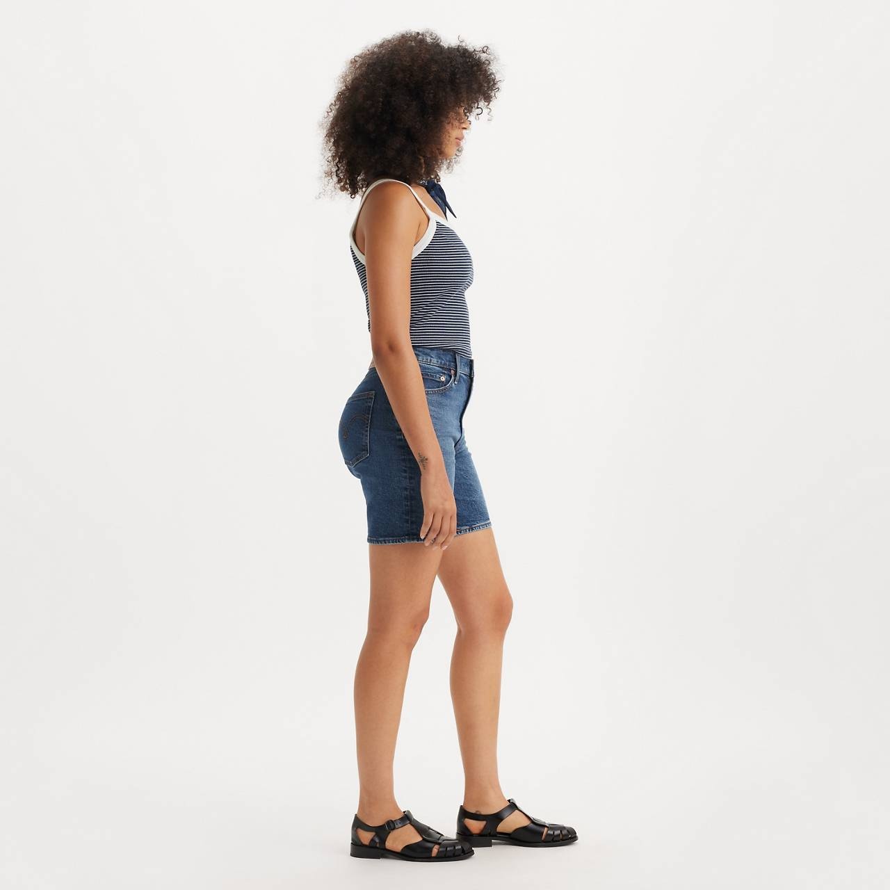 RIBCAGE BERMUDA WOMEN'S SHORTS - 6