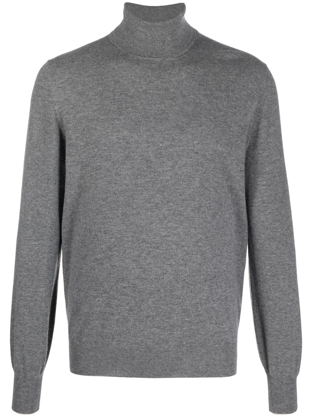 roll neck cashmere jumper - 1