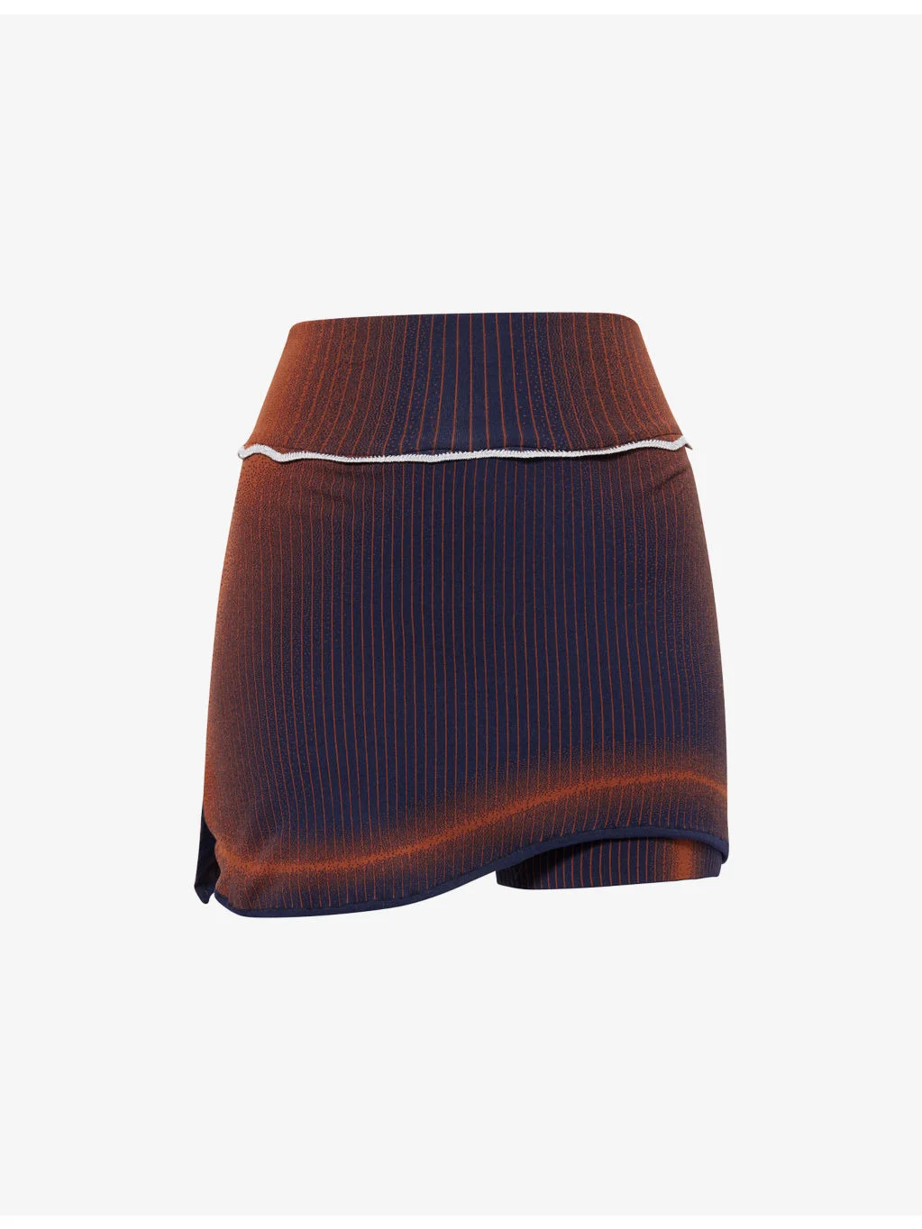 Tennis Graphic-Pattern Stretch-Knit Skort - 1