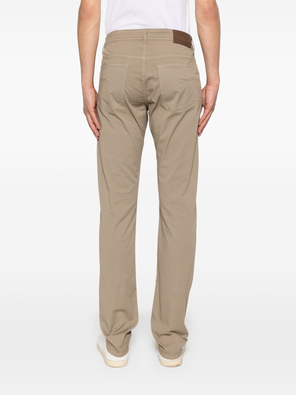 straight-leg trousers - 4