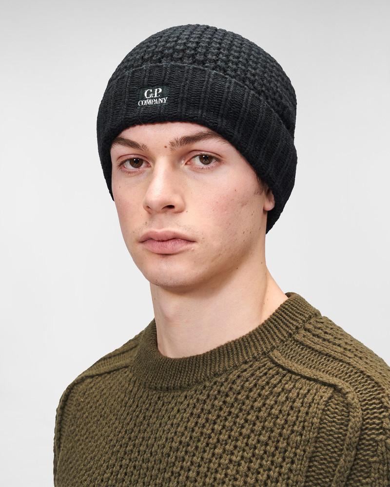 C.P. Company Lambswool Beanie outlook