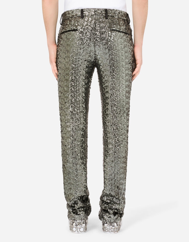 Tailored sequined pants - 2