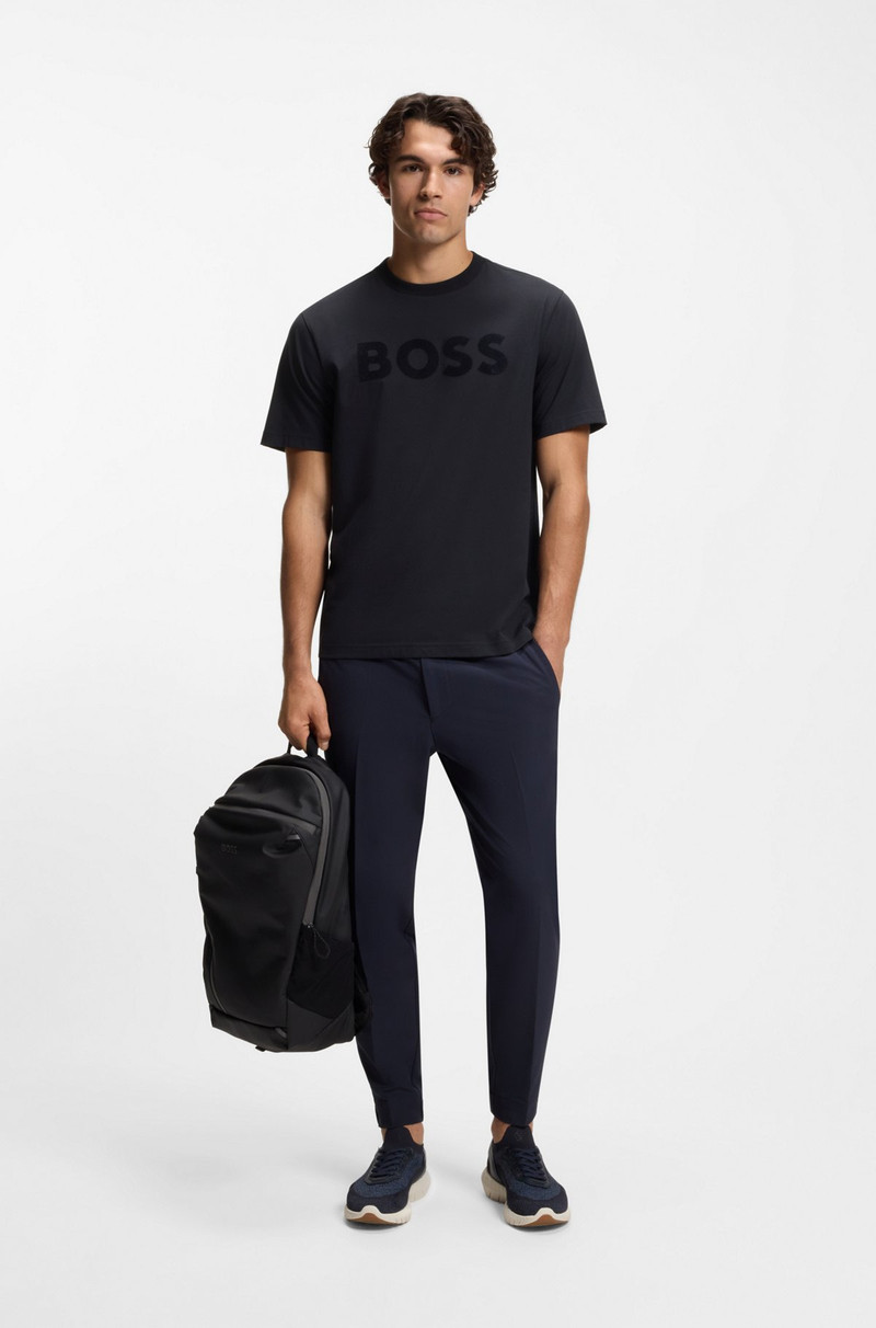 BOSS TONAL-LOGO T-SHIRT IN STRETCH COTTON outlook