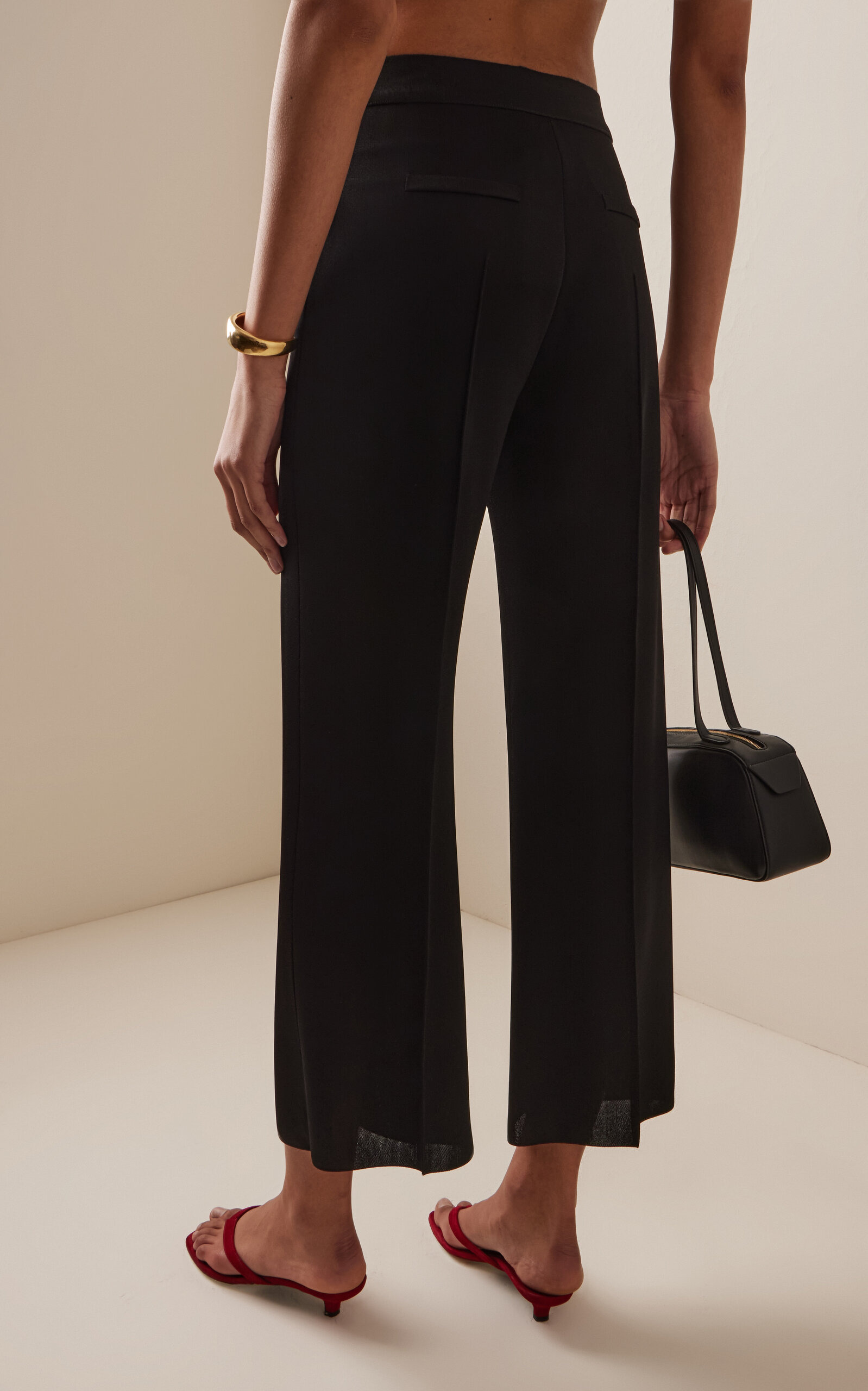 Slinky Kick Cropped Pants black - 4