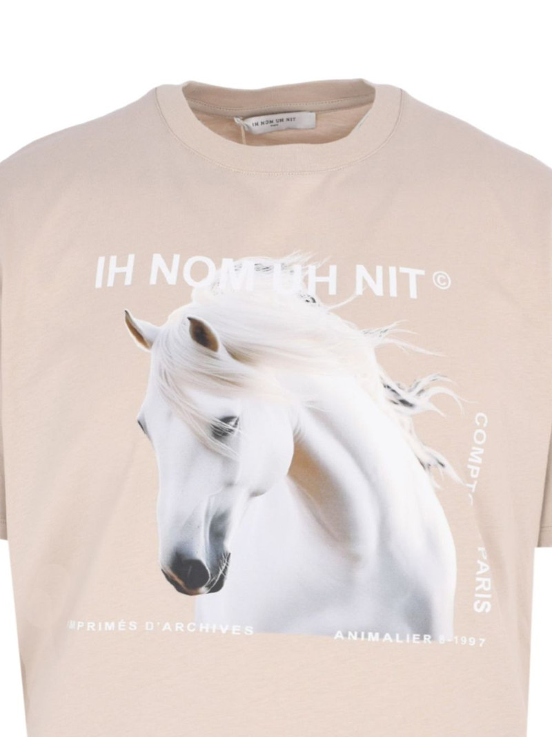 horse-print T-shirt 3