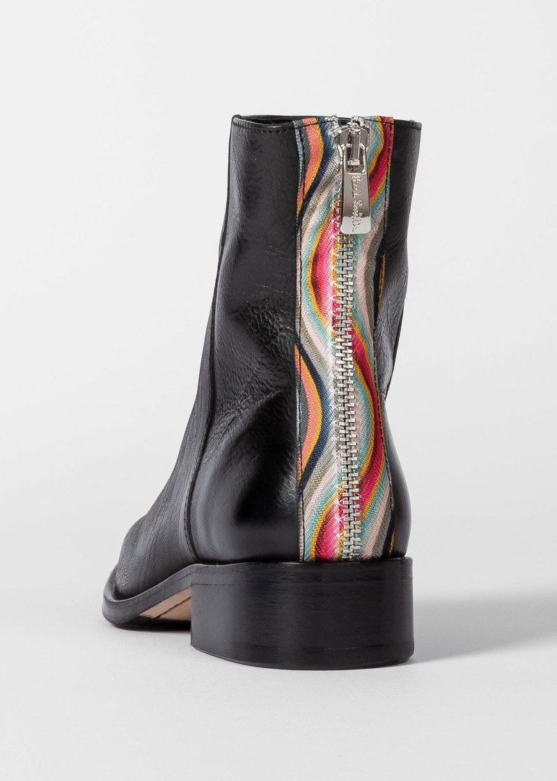 'Aylin' Boots With 'Swirl' Trim 4
