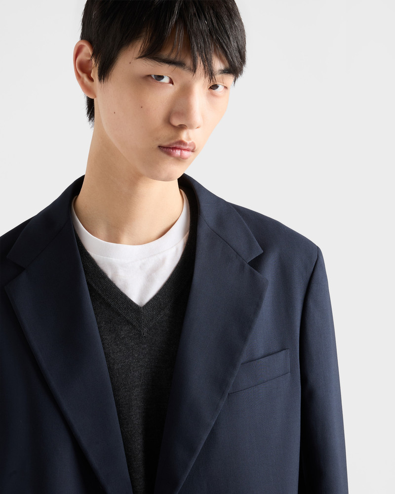 Single-breasted cashmere jacket 3