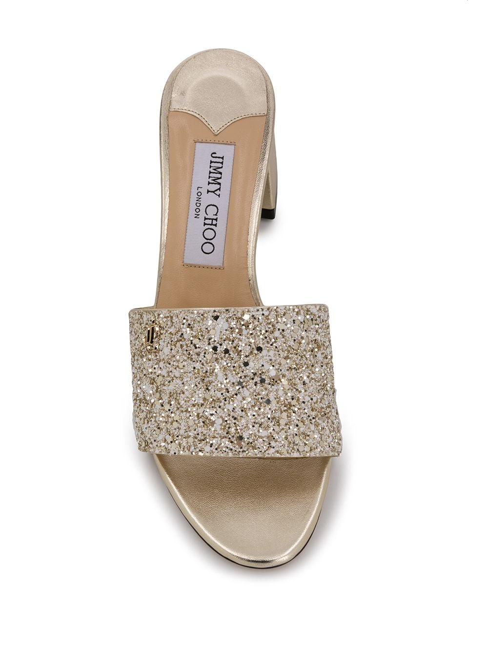 Minea 45mm glitter sandals - 4