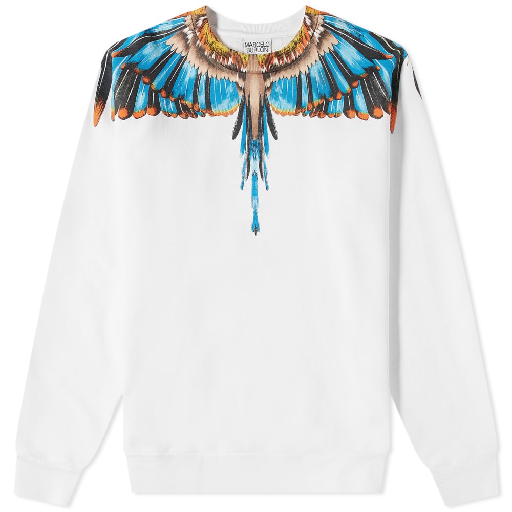 Marcelo Burlon Grlizzly Wings Regular Sweat - 1