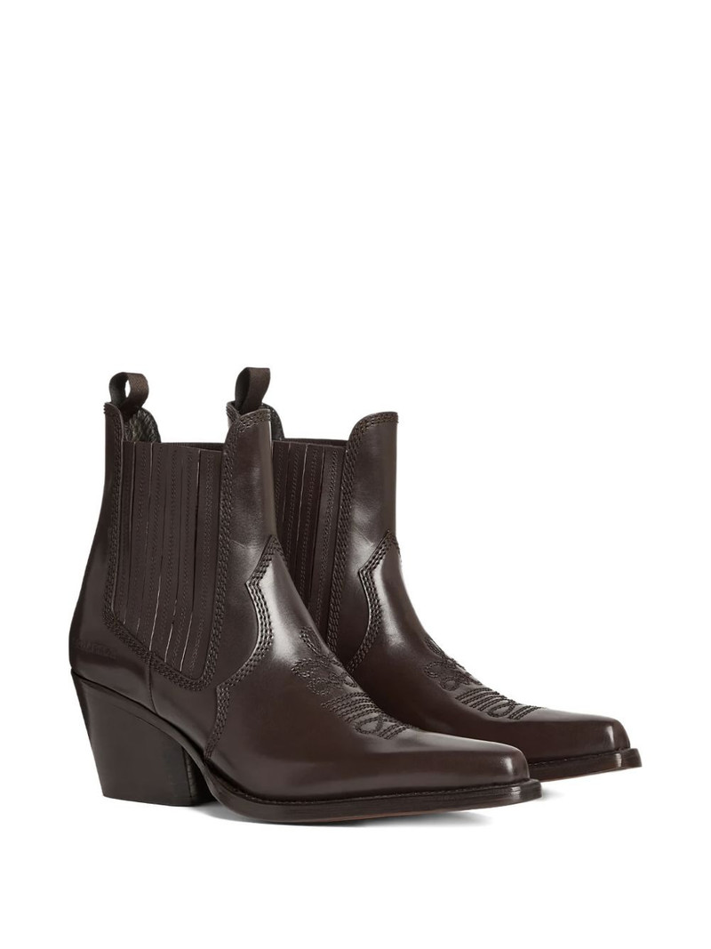 DSQUARED2 western heeled ankle boots outlook