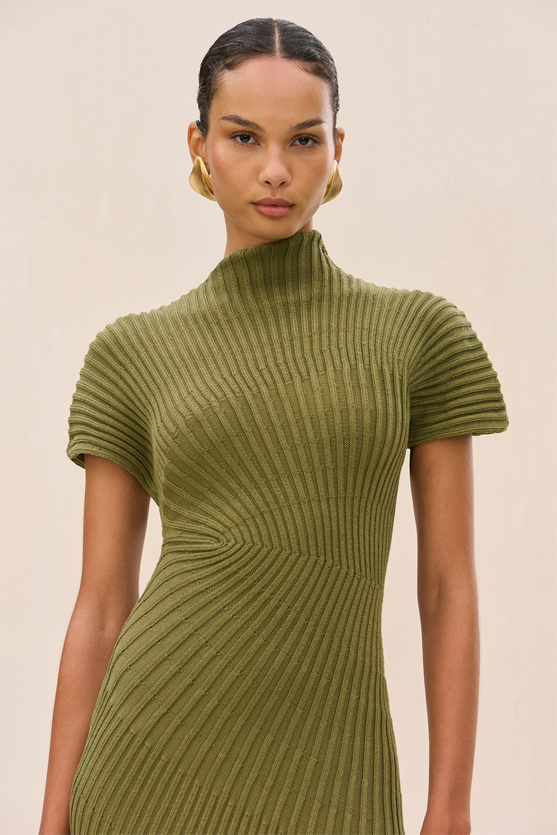 CHRYSTA KNIT DRESS - 1