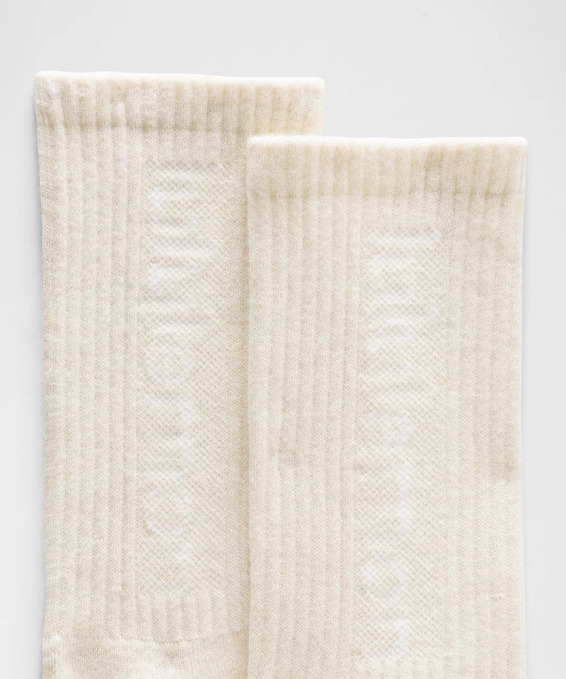 Unisex Daily Essential Crew Socks *Wordmark - 2