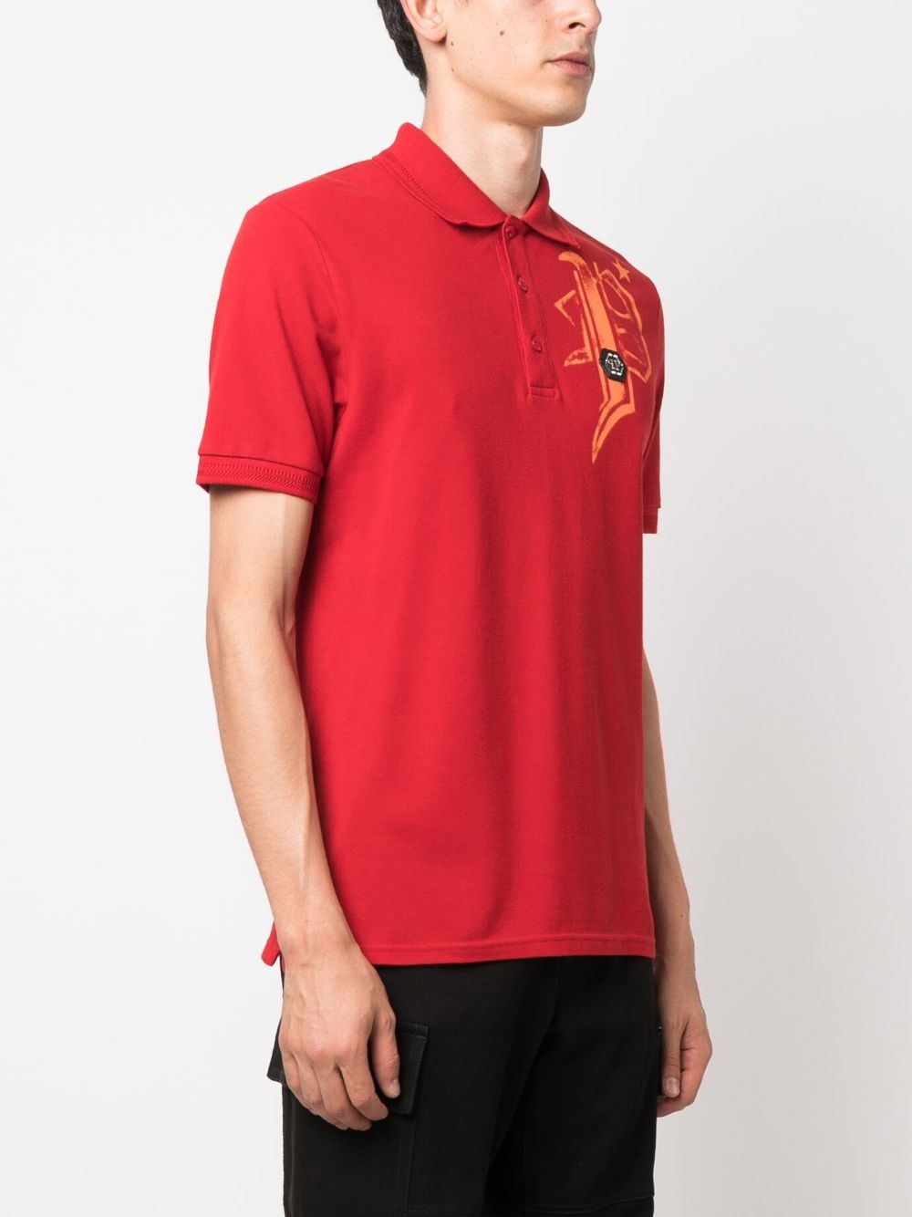 Skull & Bones jersey polo shirt - 4