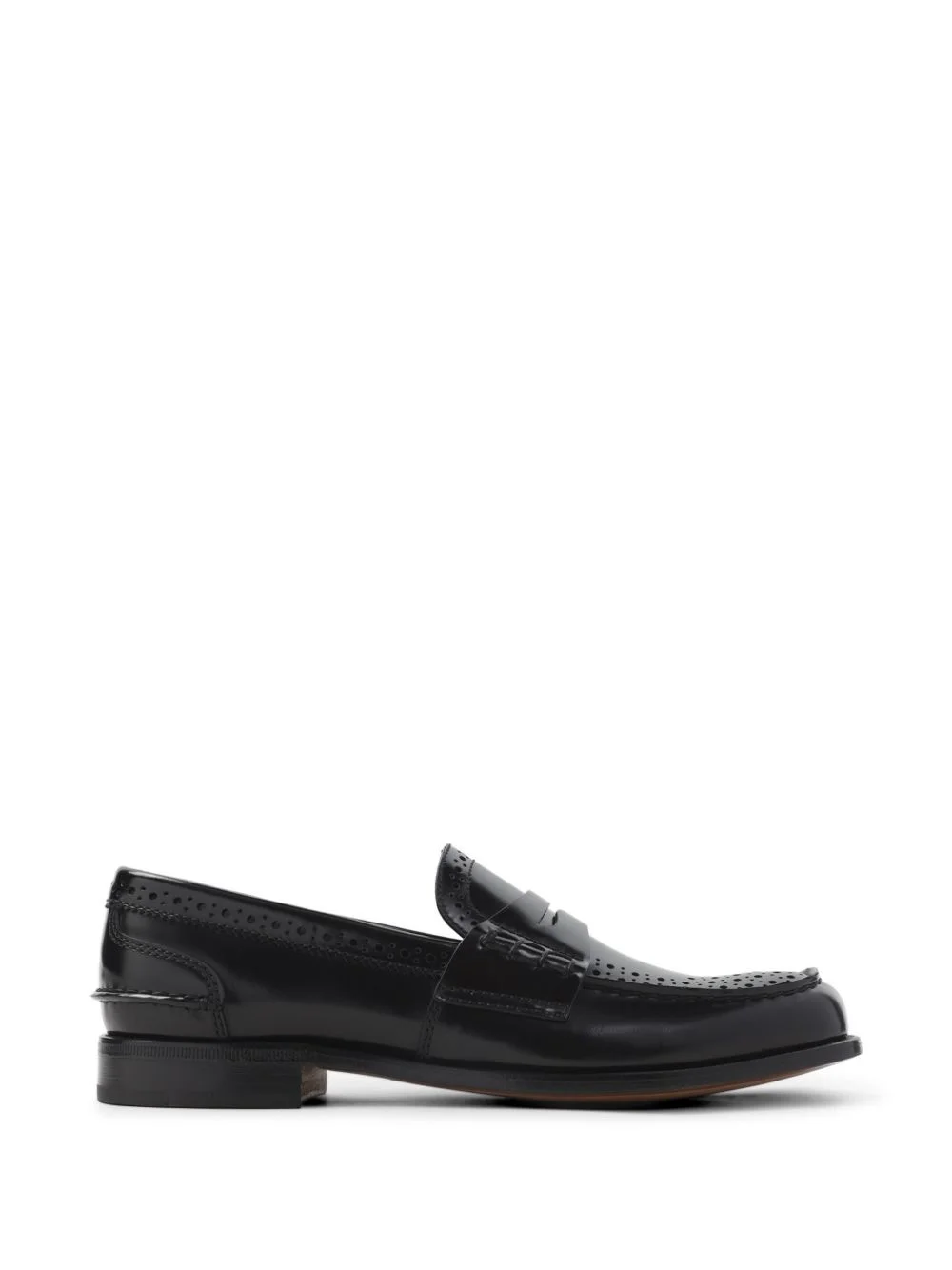 Robin perforated-design loafers - 1