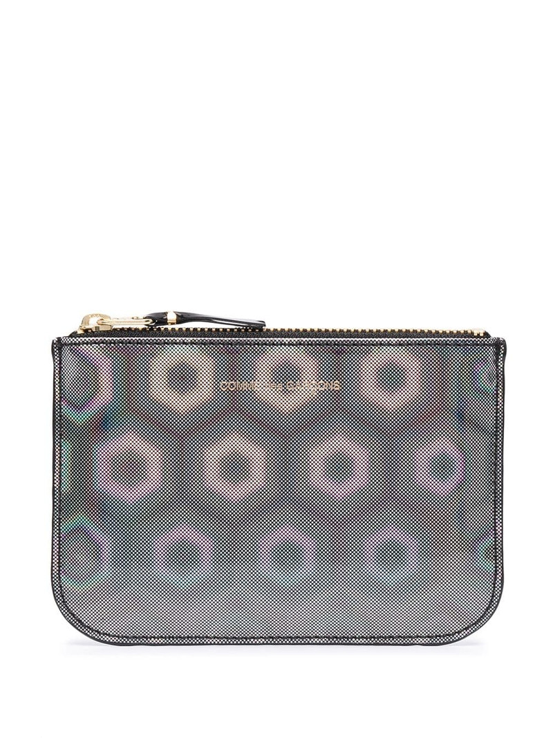 geometric zipped wallet 1