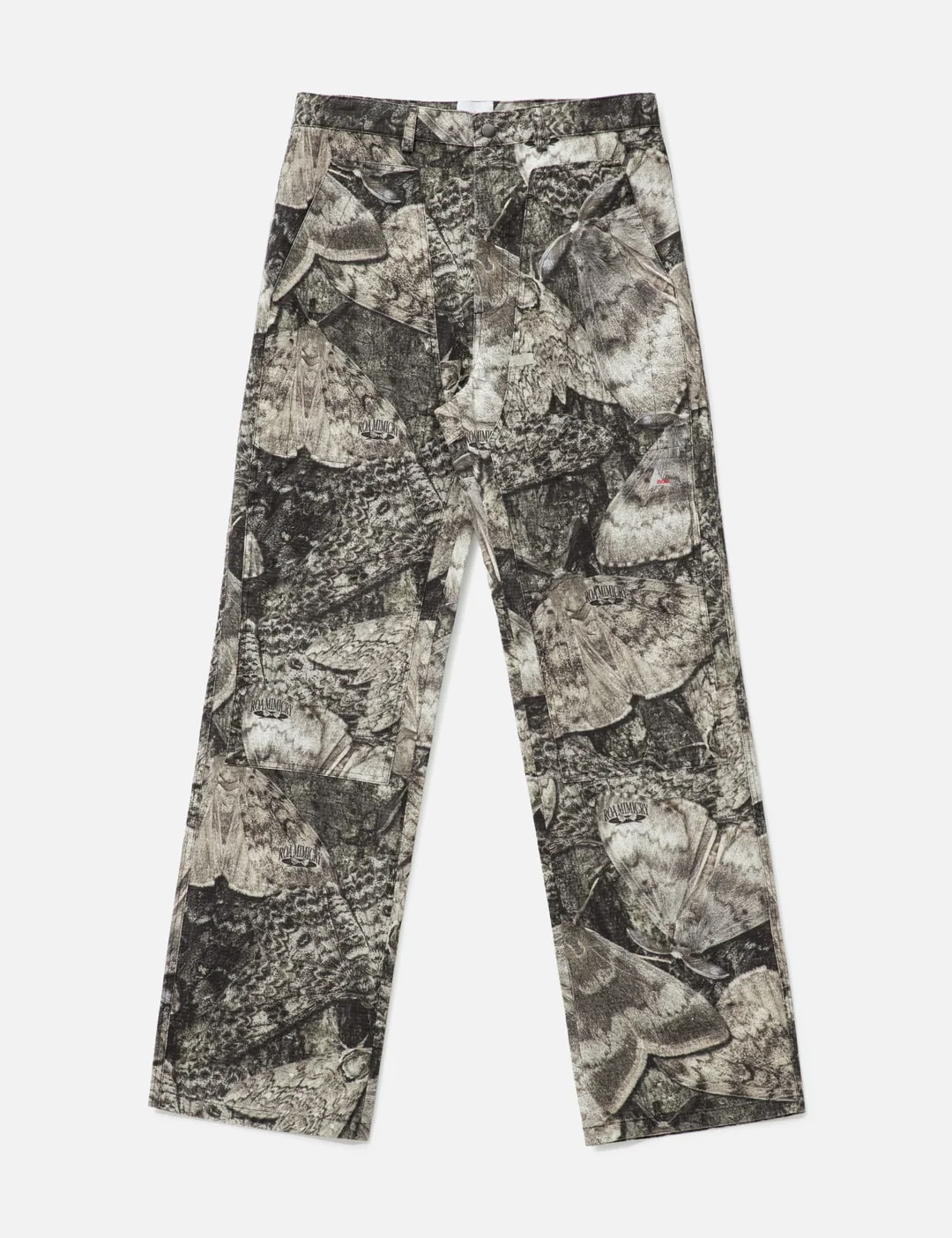 FOMES MOTH PRINT DOUBLE KNEE PANT - 1