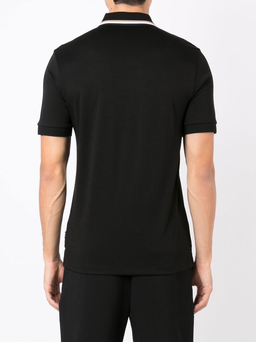 logo embroidered polo shirt - 4