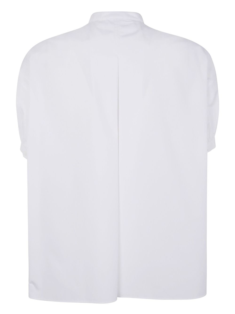 peplum-sleeve button-up shirt - 2