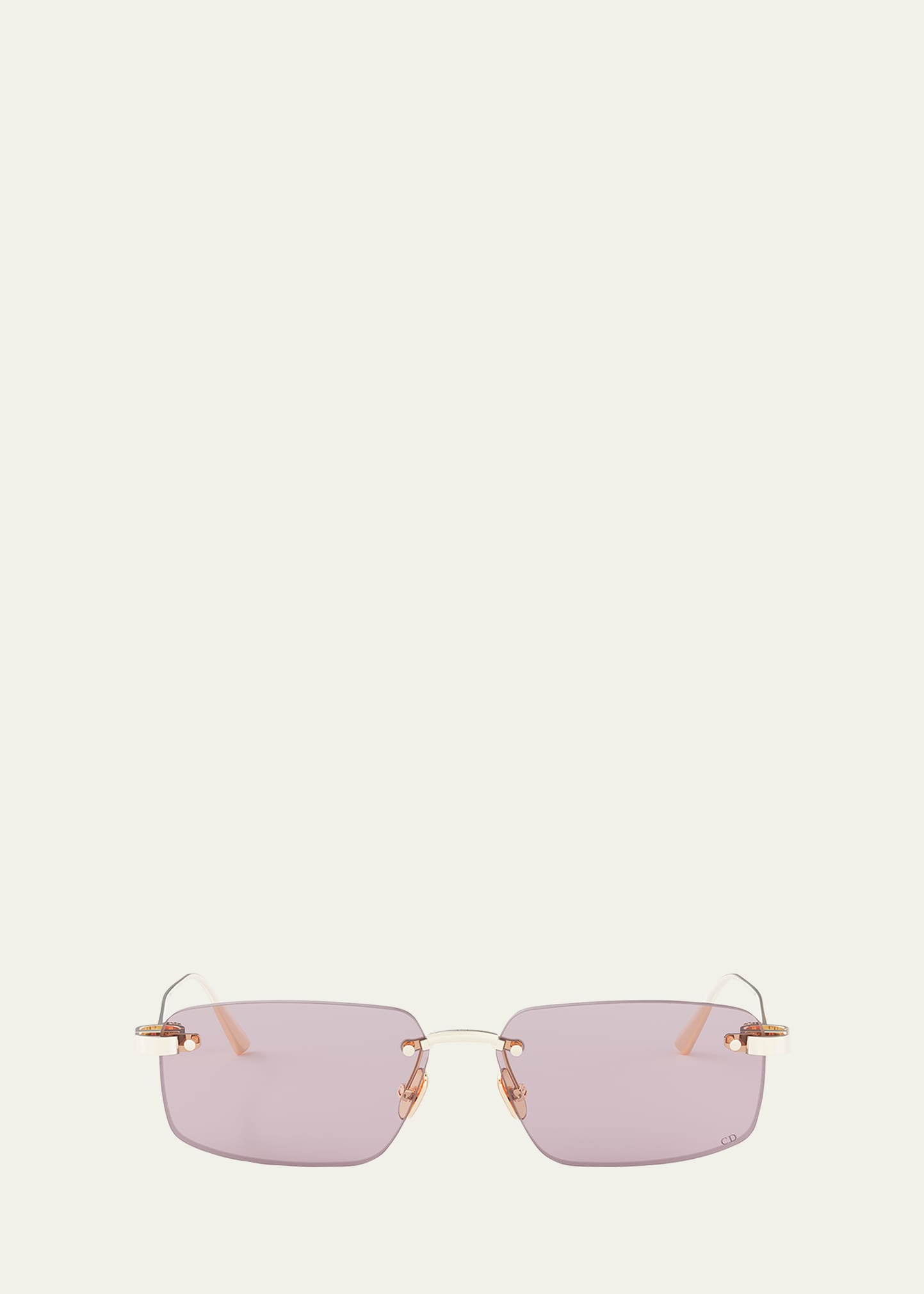 CDior S4U Rimless Square Sunglasses - 1