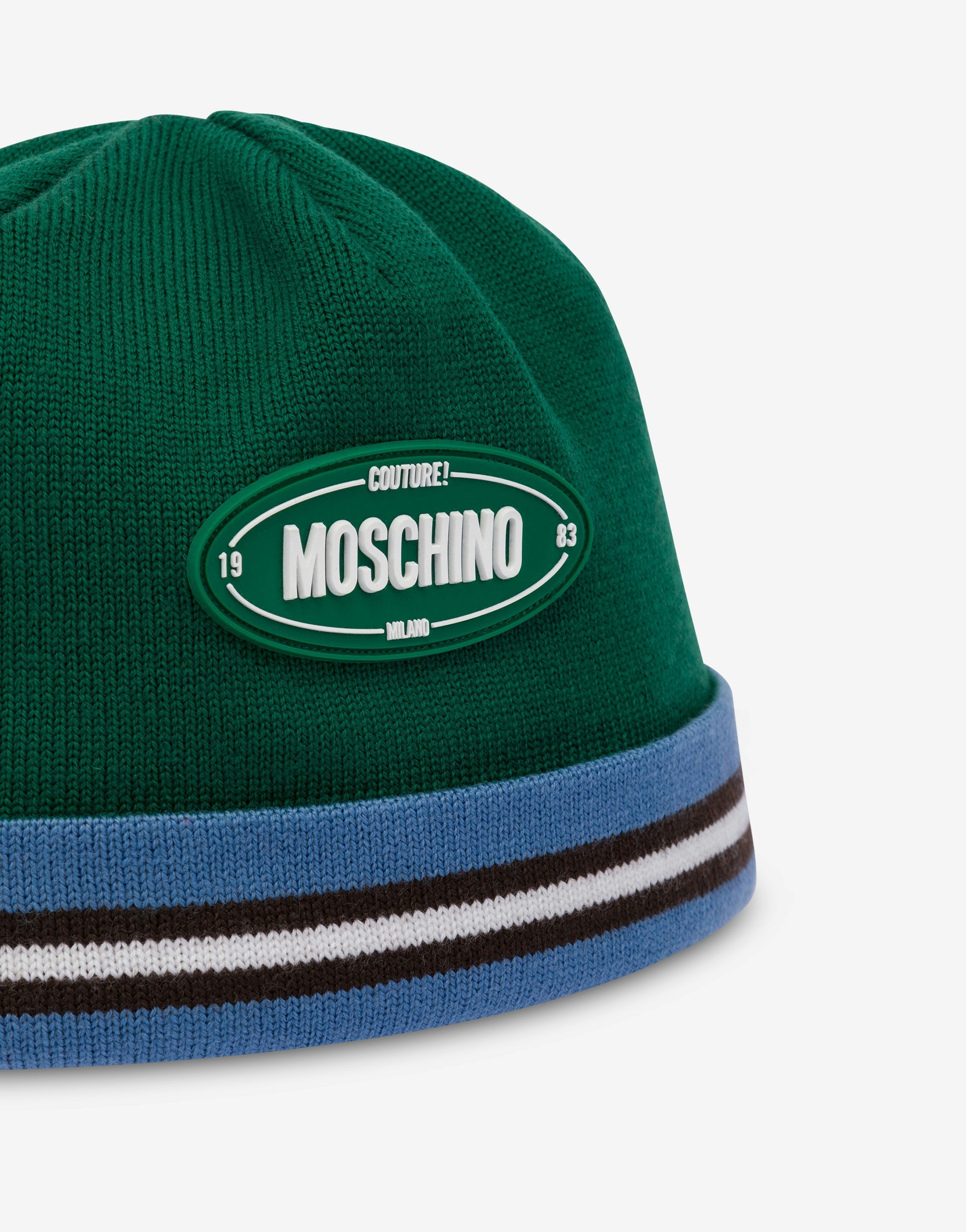 OVAL LOGO WOOL HAT - 3