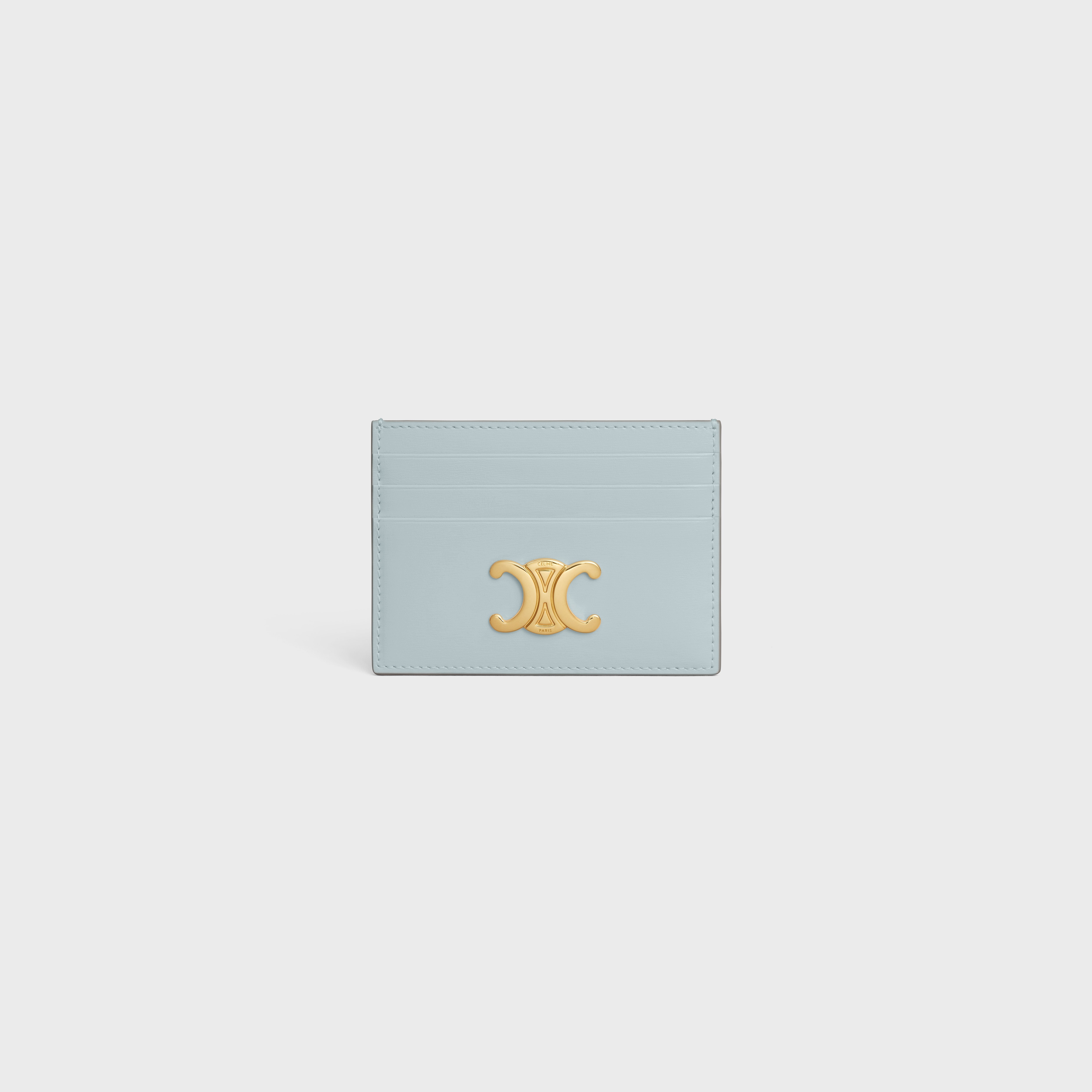 CARD HOLDER TRIOMPHE IN Shiny calfskin - 1