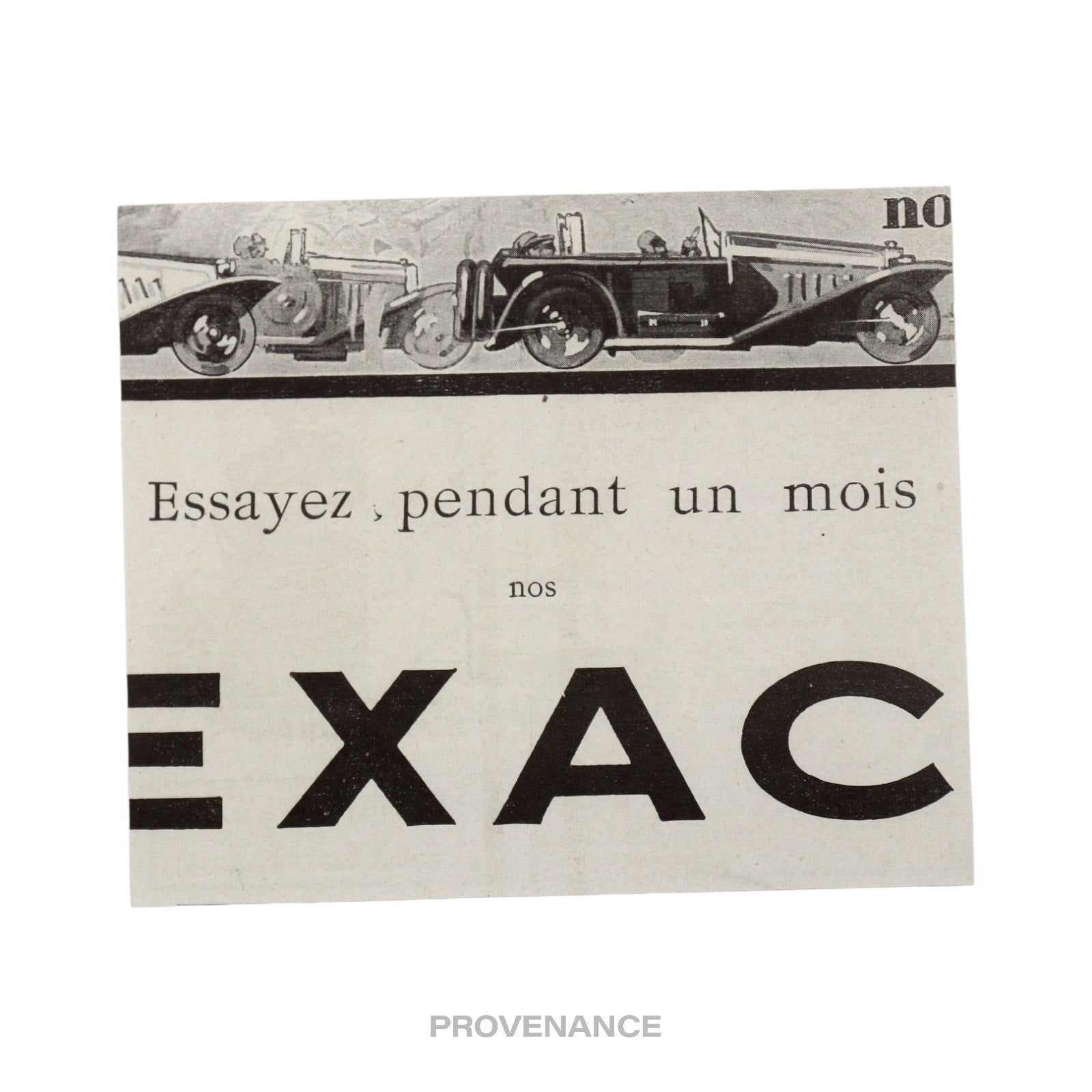 Louis Vuitton Antique Vintage Newsprint Ad - STEAMER-BAG - 4