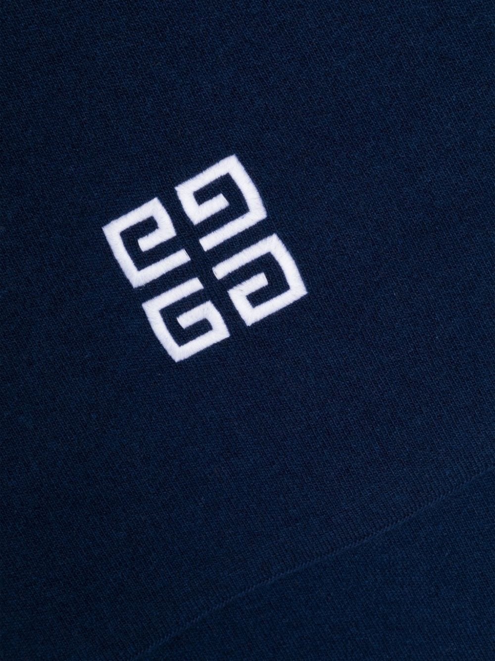 LOGO-EMBROIDERED FINE-KNIT SCARF - 3