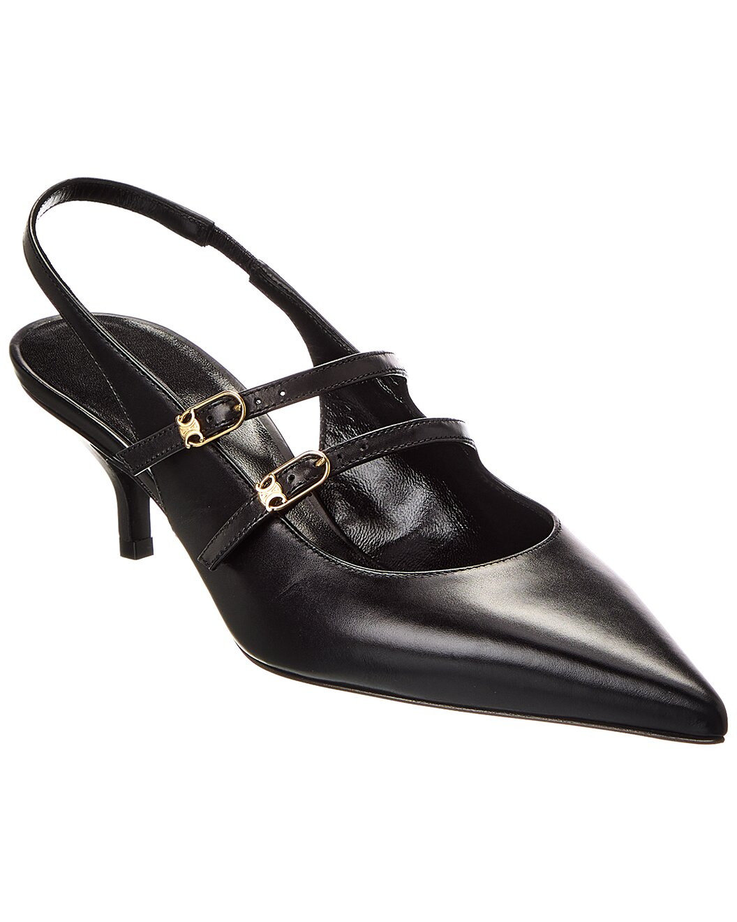 CELINE Judy Leather Slingback Pump - 1