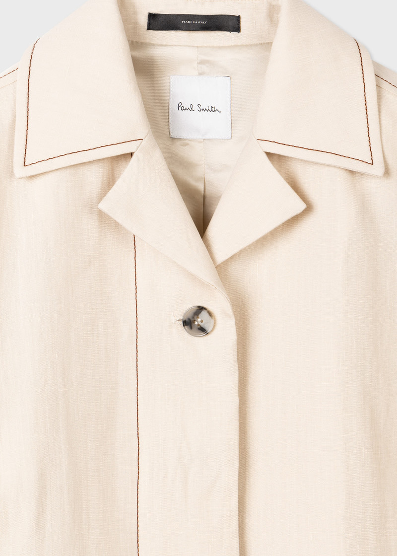Paul Smith Linen Cropped Jacket outlook