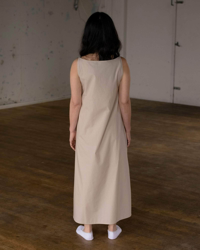 BASERANGE Decti Dress - Organic Cotton Poplin outlook