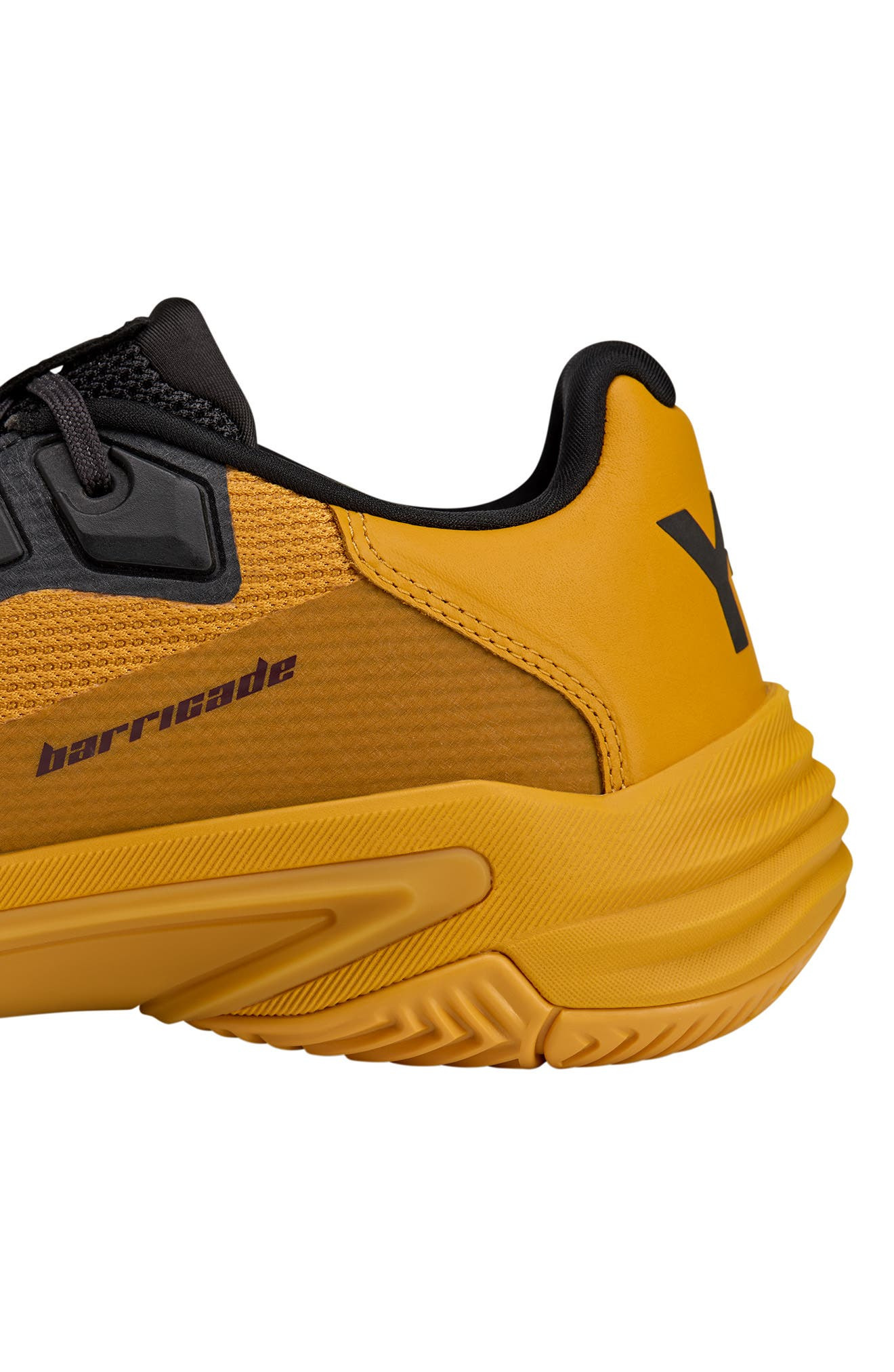 Y-3 Barricade Tennis Shoe in Collegiate Gold/Black at Nordstrom - 8