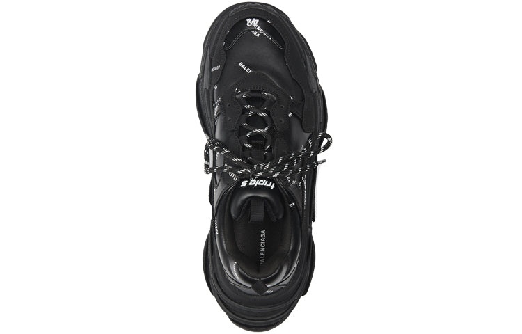 Balenciaga Triple S Sneaker 'Allover Logo - Black' 536737W2FA11090 - 4