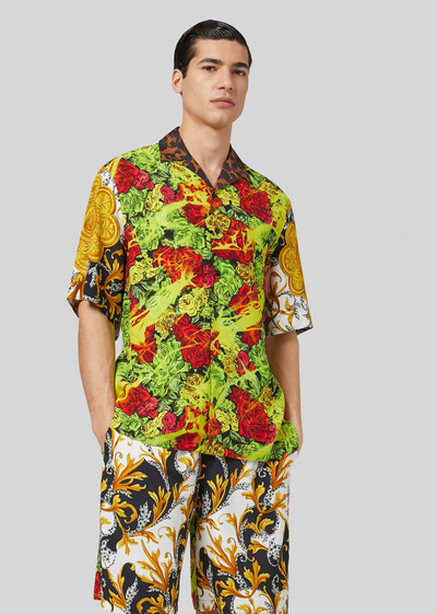 VERSACE Mixed Print Shirt outlook