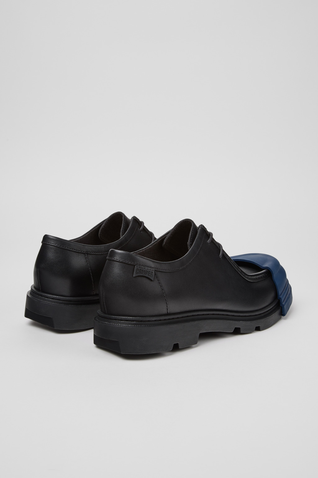 Black Leather Shoes for Men. - 4